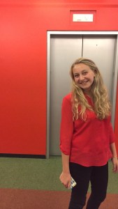 When you are such a good intern that you match the walls!